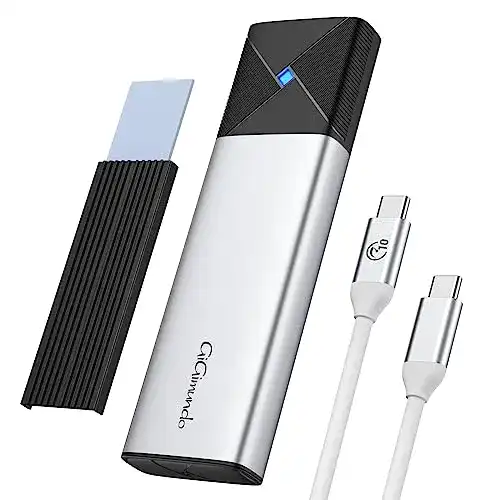 NVMe USB Adapter GiGimundo M.2 Gehäuse für SSDs