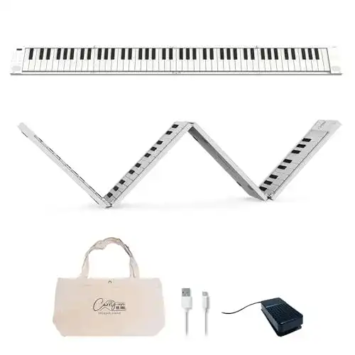 E-Piano Blackstar tragbares Klavier mit 88 Tasten und USB-Akku