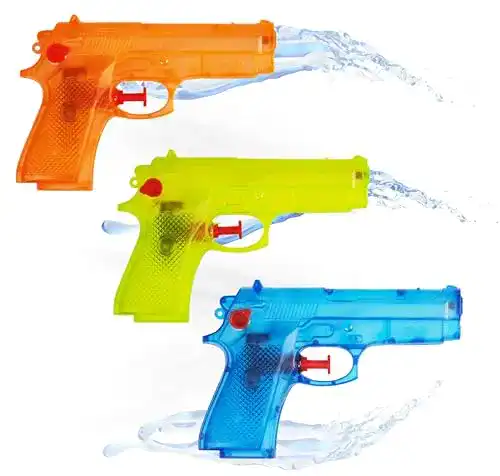 Wasserpistolen Set für Kinder – 3 Stück von Kinderfreund