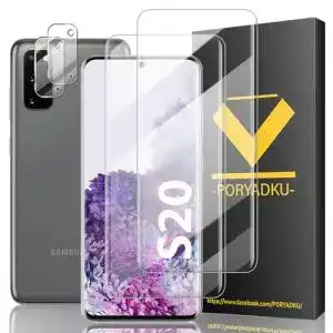 Flexgear Panzerglas für Samsung Galaxy S20 2 Stück