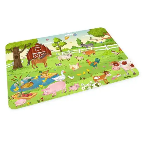 Platzdeckchen Nikima für Kinder aus stabilem Vinyl