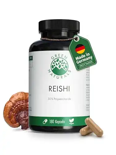 Reishi Kapseln von Green Naturals mit hochdosiertem Reishi Extrakt