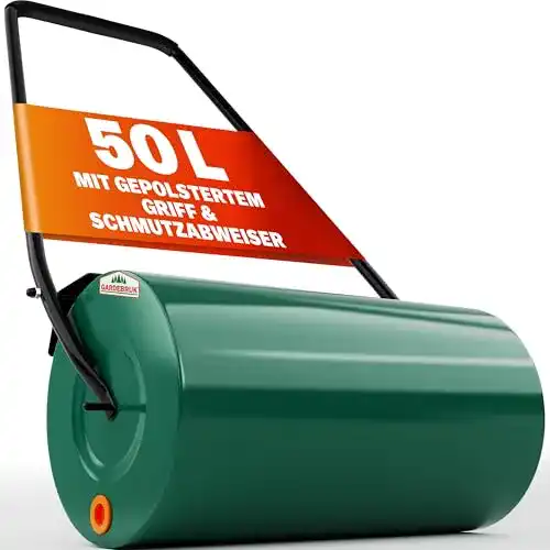 Rasenwalze Gardebruk 60 cm mit 50 Litern Kapazität und gepolstertem Griff