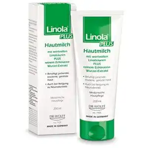 Hautmilch Linola Plus 200 ml – Bodylotion für trockene und juckende Haut
