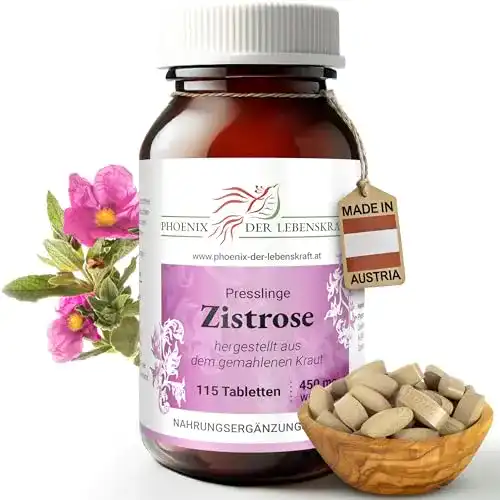 Cistus-Kapseln Zistrose Tabletten 450 mg – 115 Stück