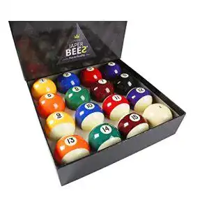 Billardkugeln Japer Bees Poolbälle Set Regelgröße Classic Pro