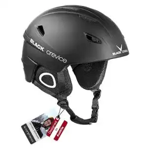 Snowboardhelm Black Crevice Kitzbühel BCR143764 schwarz Größe L