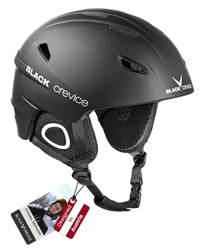 Snowboardhelm Black Crevice Kitzbühel BCR143764 schwarz Größe L