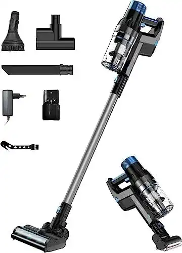 Akku-Handstaubsauger Proscenic P11 Smart, kabelloser Besensauger, grau