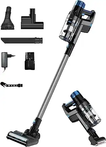 Akku-Handstaubsauger Proscenic P11 Smart, kabelloser Besensauger, grau