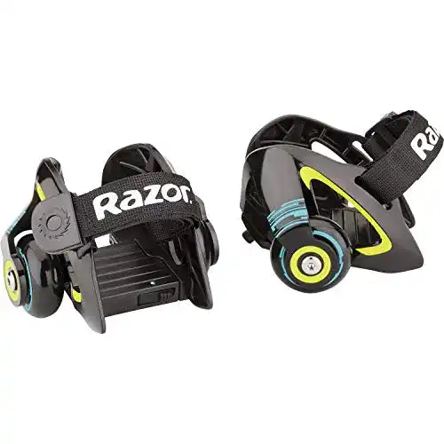 Fersenroller Razor Jetts in Grün für alle Schuhgrößen