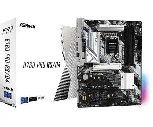ASRock B760 PRO RS/D4 Mainboard für Intel LGA1700 mit DDR4-Support