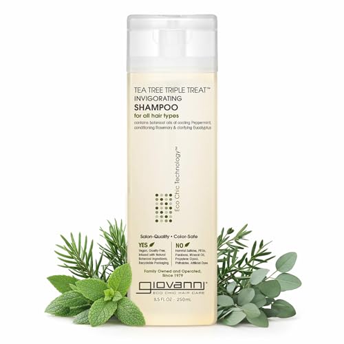 Teebaumöl-Shampoo Giovanni mit pflanzlichen Inhaltsstoffen