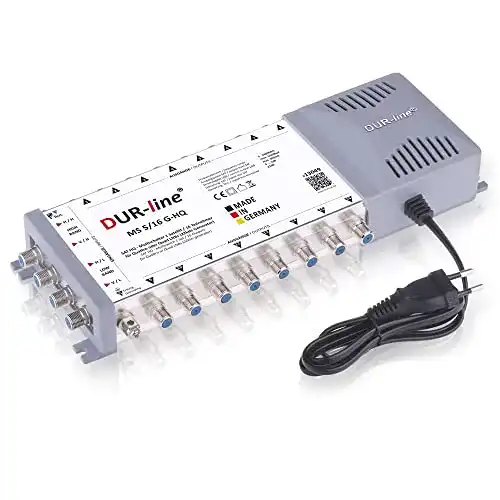 Multischalter 5×16 DUR-line MS 5/16 G-HQ für 16 Teilnehmer
