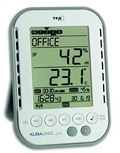 TFA Dostmann Klimalogg Pro Hygrometer mit USB-Datenübertragung