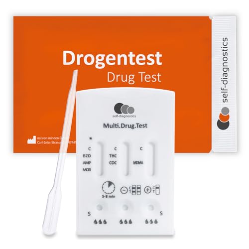 Drogentest Self-Diagnostics Multi 6 TG – Urin Schnelltest auf 6 Drogenarten