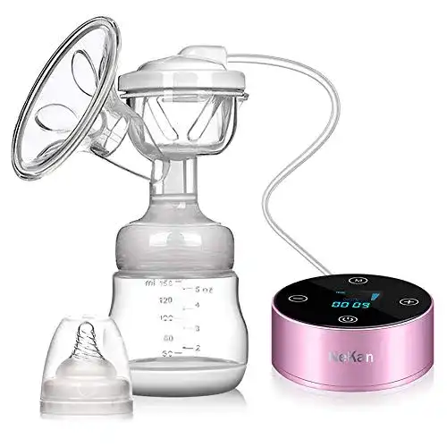 Elektrische Milchpumpe ELCM mit LCD-Display und wiederaufladbarem Akku