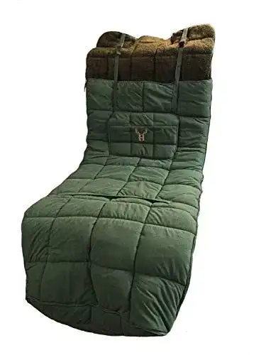 Ansitzsack Jagdaktiv für Winteransitz 210 x 85 cm mit Webpelz