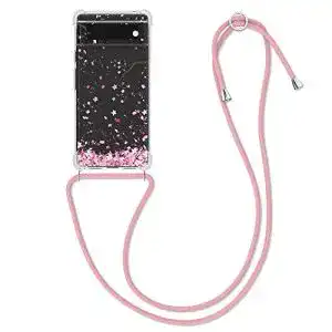 Kwmobile Necklace Case für Google Pixel 6 Silikon Hülle mit Handykette