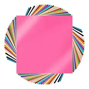 Plotterfolie Prime Vinyl 30,5 x 30,5 cm, 25 Farben für Schneidemaschinen