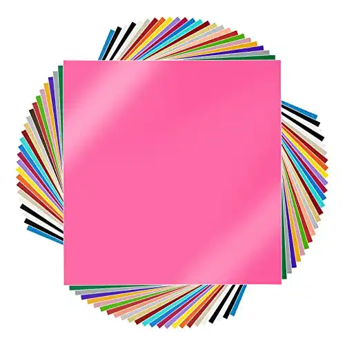 Plotterfolie Prime Vinyl 30,5 x 30,5 cm, 25 Farben für Schneidemaschinen