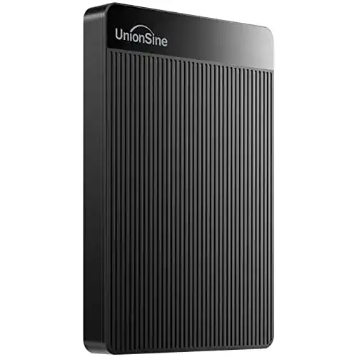 2,5 Zoll externe Festplatte UnionSine 2TB ultradünn