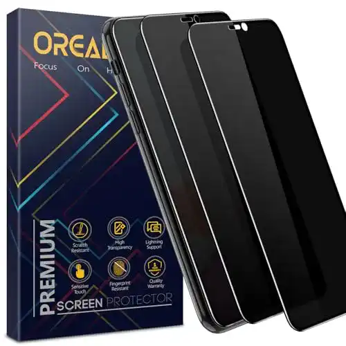 Panzerglas für iPhone 11 Pro Max mit 26 Grad Sichtschutz
