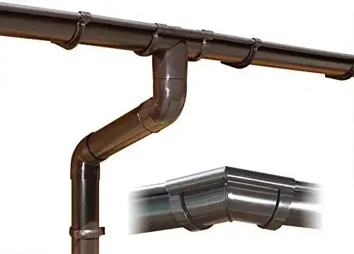 Dachrinnen-Set für sechseckige Dächer in verschiedenen Farben