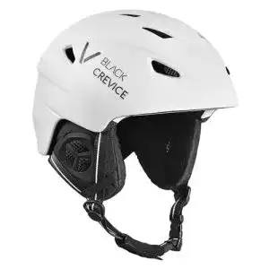Snowboardhelm Black Crevice für Erwachsene, Skihelm Streif in Matt