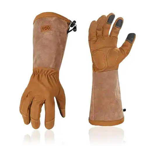 Rosenhandschuhe Vgo – Gartenarbeitshandschuhe für Männer