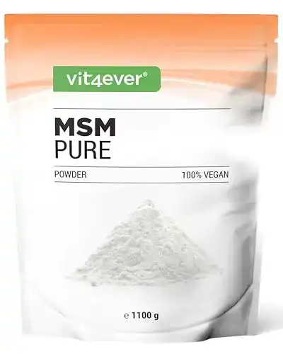 MSM-Pulver Vit4ever 1,1 kg – 99,9% rein und vegan