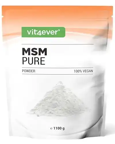 MSM-Pulver Vit4ever 1,1 kg – 99,9% rein und vegan