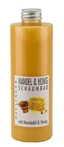 Schaumbad Lashuma Badezusatz mit Mandel und Honig – Badeschaum 400 ml
