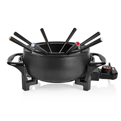Fondue Set Tristar Elektrisches Fondue-Set für 8 Personen