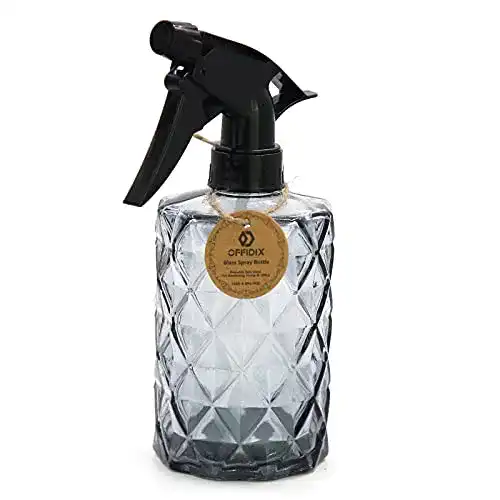 Offidix Glas-Sprühflasche für Pflanzen und Reinigung, 0,4L