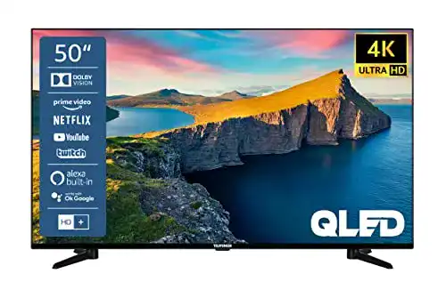 Telefunken QU50K800 50 Zoll QLED Fernseher / Smart TV