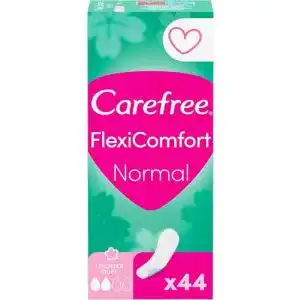 Carefree Slipeinlagen FlexiComfort Normal mit leichtem Duft, 44 Stück
