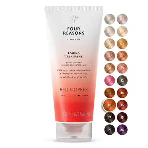 Haartönung rot Four Reasons Conditioner – Kupferrot für Haare
