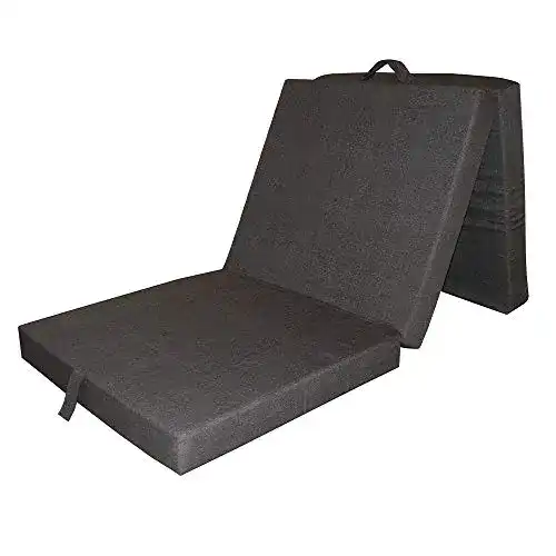 Klappmatratze VitaliSpa Faltmatratze, Anthrazit, 190 x 70 cm