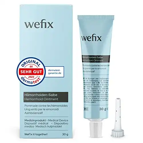 Hämorrhoidensalbe WeFix 30g zur Linderung von Beschwerden