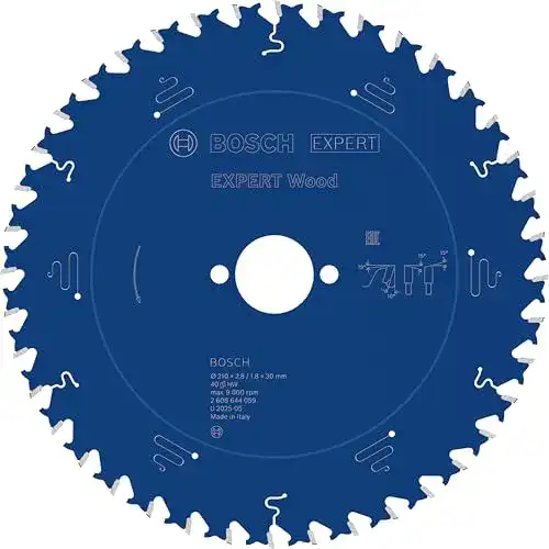 Sägeblatt 210×30 Bosch CSB Expert Madera 210x30x40D