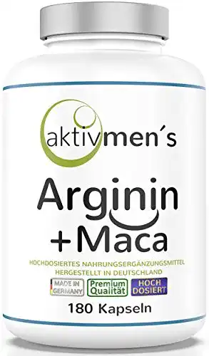 Testosteron-Booster mit Arginin und Maca für aktive Männer