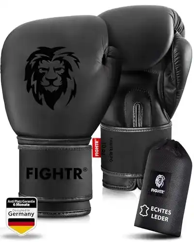 Boxhandschuhe aus Leder für Boxen und Kampfsport FIGHTR Profi Modelle