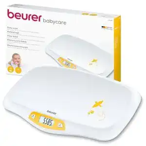 Babywaage Beurer BY 80 mit gewölbter Oberfläche und 20 kg Tragkraft