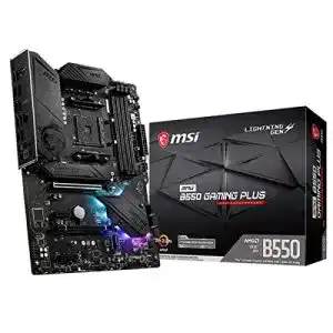 MSI MPG B550 Gaming Plus Mainboard ATX für AMD AM4 Prozessoren