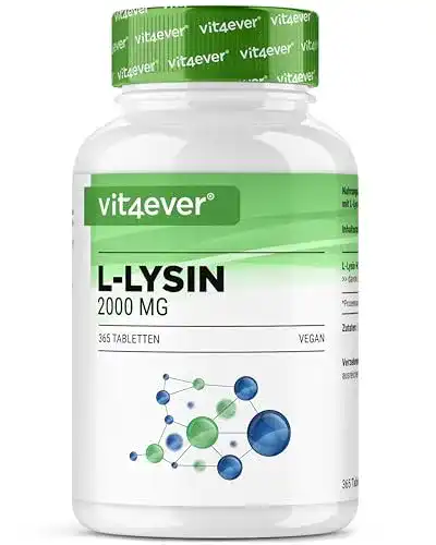 Lysin Vit4ever L-2000 365 Tabletten 1000 mg pro Tablette