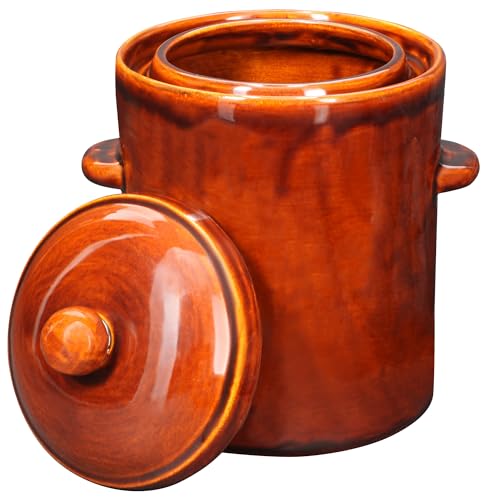Gärtopf Kotarbau 5 Liter aus Steinzeug mit hermetischem Deckel