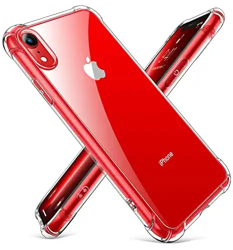 Canshn iPhone XR Hülle – Transparente, weiche Handyhülle mit Fallschutz