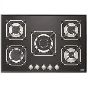 Gaskochfeld 75 cm Lofra 29220205 für Einbau mit Wok-Brenner