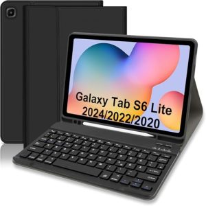 Samsung Galaxy Tab S6 Lite Hülle mit Bluetooth Tastatur von Hofsos